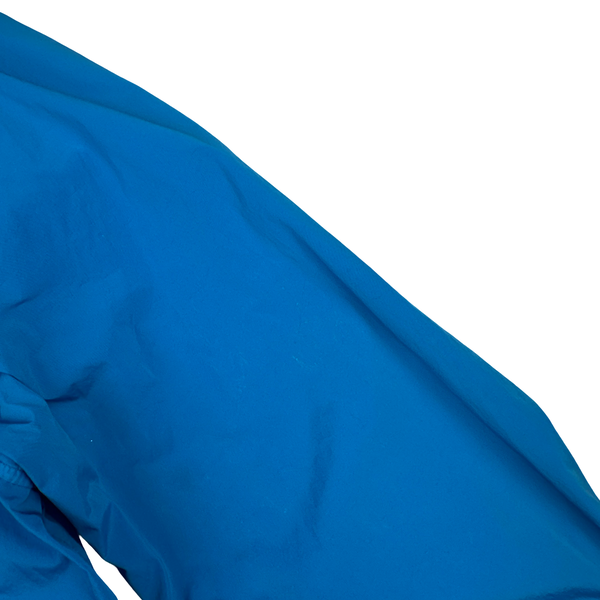 CP Company Blue Nycra Hooded Jacket - Large