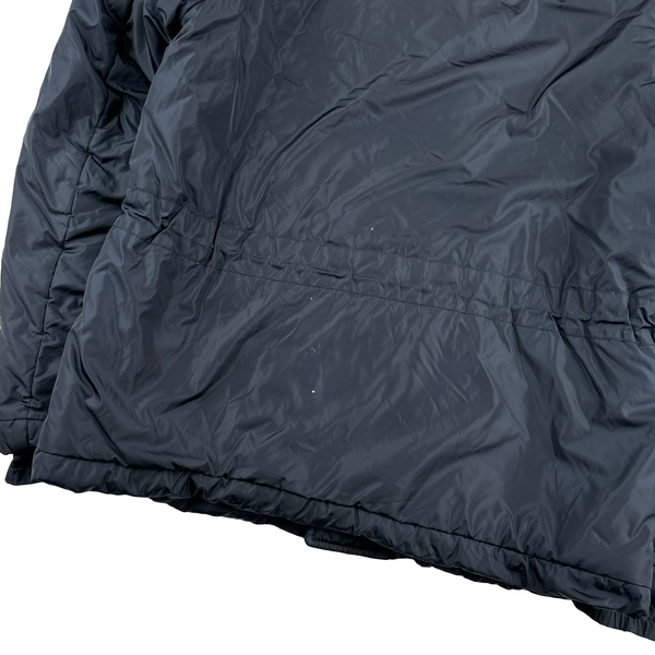 Prada Sport Insulated Navy Nylon Red Tab Zip Padded Jacket - Large