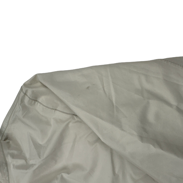 Prada Cream Gore-Tex Red Tab Zipped Parka Jacket - XL