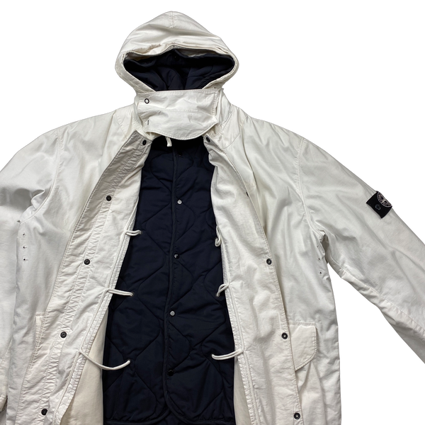 Stone Island 2002 LED Light Up Dutch Rope Special Process Jacket - XL