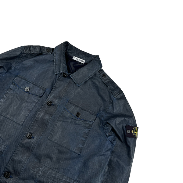Stone Island 2011 Rip Stop Coated Multi Pocket Jacket - XL