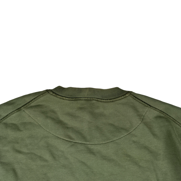 Stone Island 2020 Green Crewneck Sweatshirt - Medium