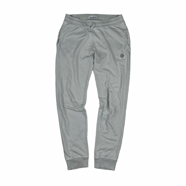 Stone Island 2016 Grey Cotton Joggers - Small