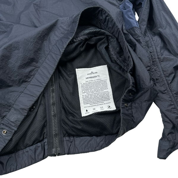 Stone Island 2013 Navy Membrana Lightweight TC Jacket - Large
