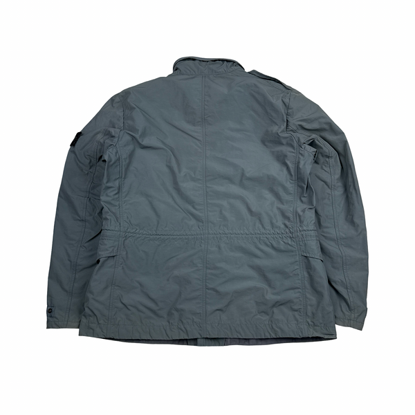Stone Island 2014 Teal Micro Reps Field Jacket - XXL