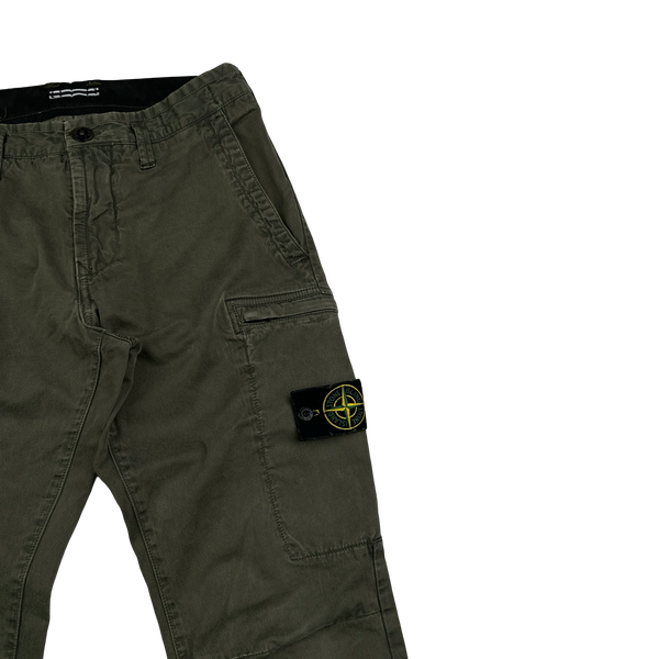 Stone Island 2014 Green SK Cargo Trousers - 28"