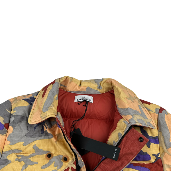 Stone Island 2022 Heritage Camo Down Filled Puffer Jacket - Small - Large - XL