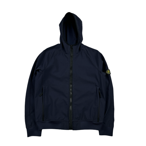 Stone Island 2024 Navy Soft Shell Junior Jacket - Age 14