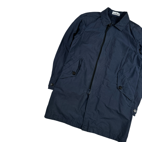 Stone Island Water Repellent Light Cotton Nylon Twill Jacket - Medium