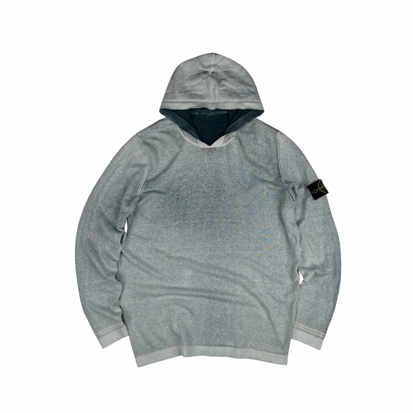 Stone Island Hand Sprayed Pullover Hoodie - Large