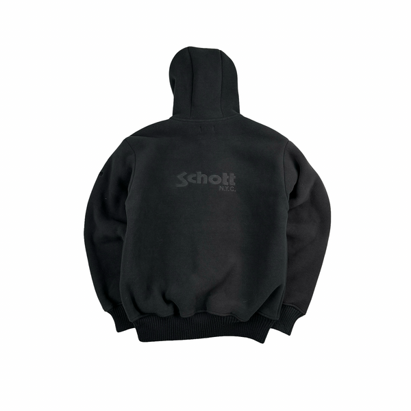 Schott Gray Fleece Lined Thick Jacket - XL