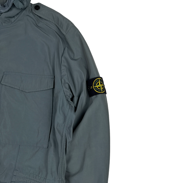 Stone Island 2014 Teal Micro Reps Field Jacket - XXL