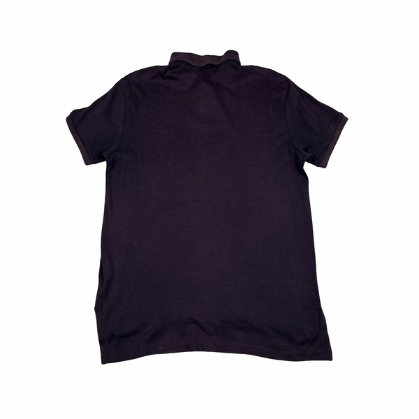 Ralph Lauren Purple Cotton Polo Shirt - Medium