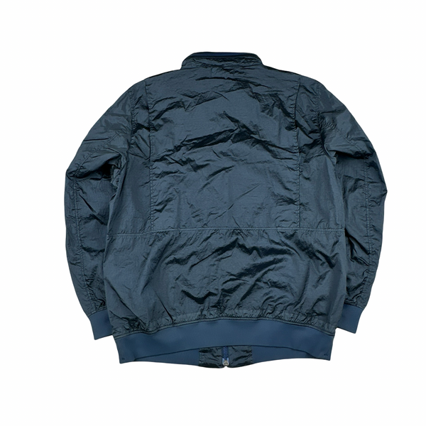 Stone Island 2023 Econyl Blue Regenerated Nylon Metal Jacket - XL