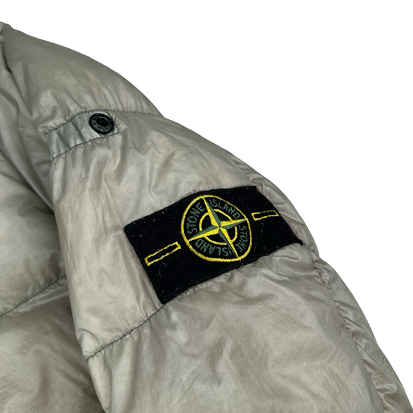 Stone Island 2013 Grey Garment Dyed Puffer Jacket - Medium