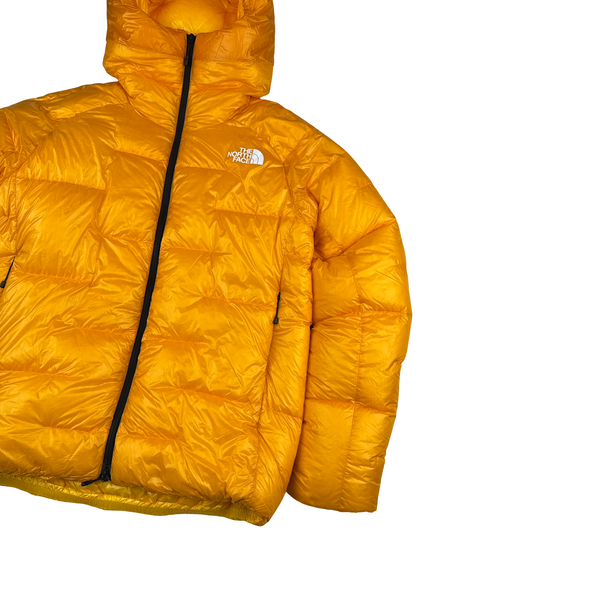 North Face Yellow Summit Series 800 Pro Cloud Down Puffer Jacket - Medium