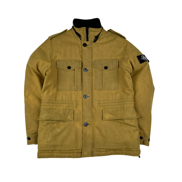Stone Island 2014 Ice Wool Blend Down Jacket - Medium