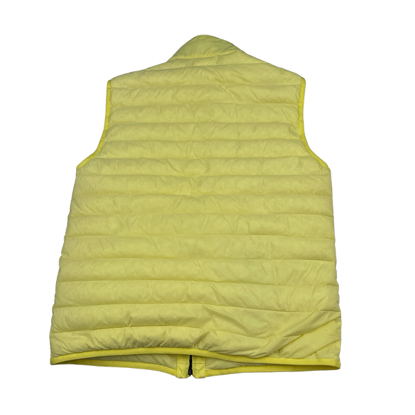 Stone Island 2020 Yellow Down Filled Gilet - Large