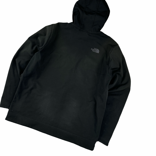 North Face Black Comfort Shell Hooded Jacket - Large