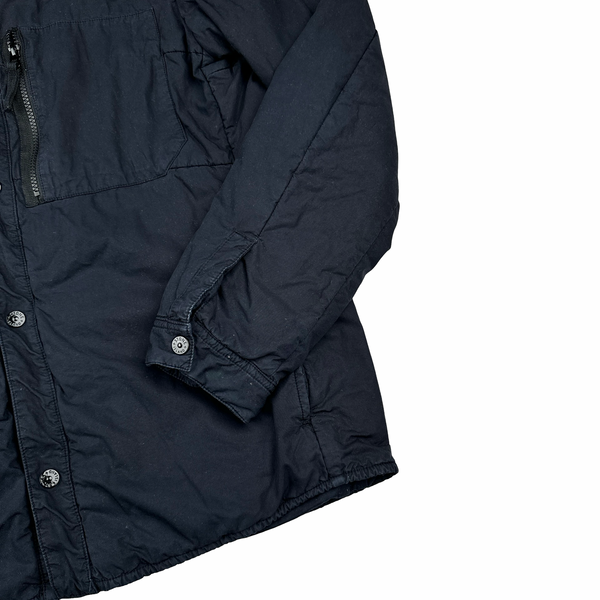 Stone Island 2016 Navy Quilted Cotton Jacket - Large