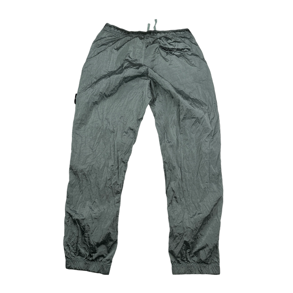 Stone Island 2023 Blue Nylon Metal Econyl Trousers - 36"