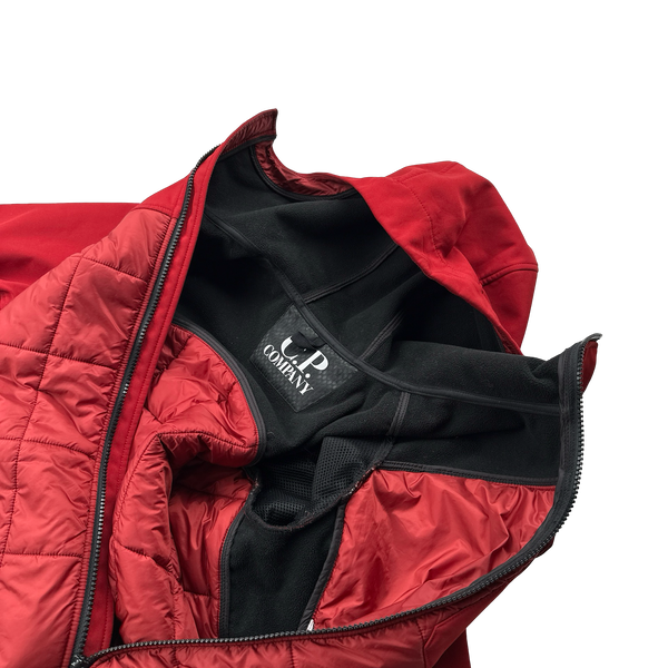 CP Company Red Hybrid Soft Shell Jacket - Age 14
