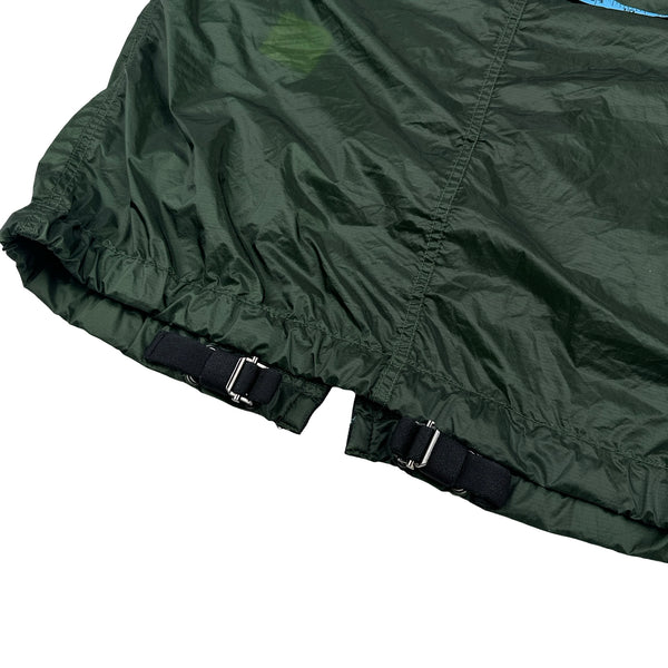 Ma Strum Green Lightweight Hooded Jacket - Large