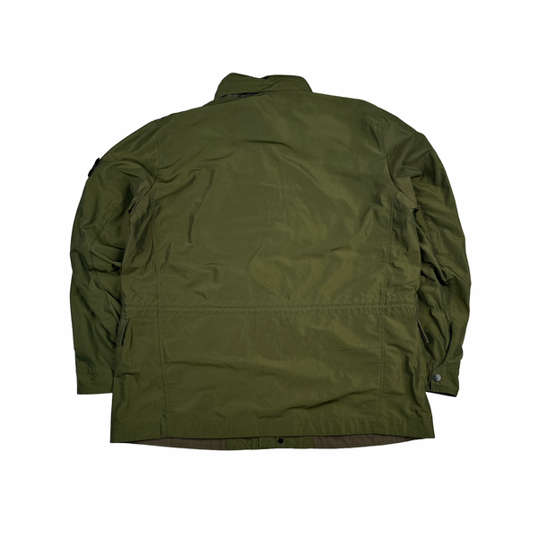 Stone Island 2016 Green Micro Reps Multi Pocket Field Jacket - 3XL
