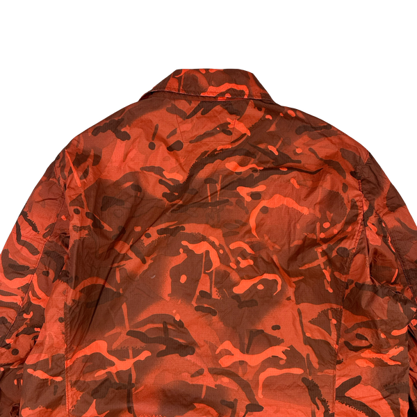 CP Company Re Print Orange Camo Lens View Overshirt - XL