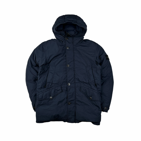 Stone Island Navy Naslan Down Puffer Jacket - Large – Mat's Island