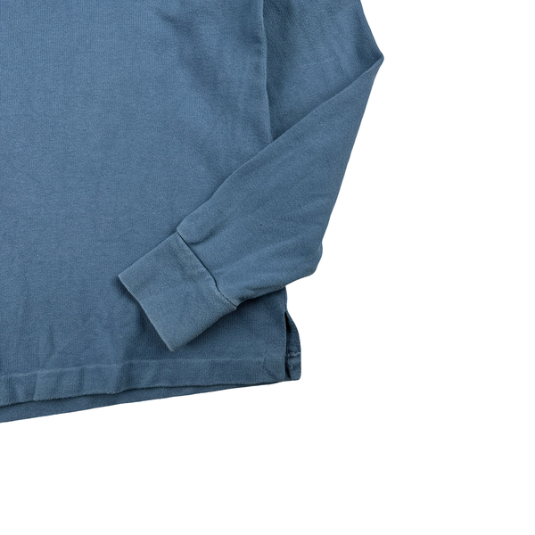 Stone Island 2001 Vintage Quarter Zipped Buttoned Pullover - Small