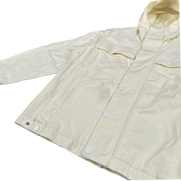 Stone Island 2011 Cream Ventile Ghost Piece Multipocket Jacket - Large