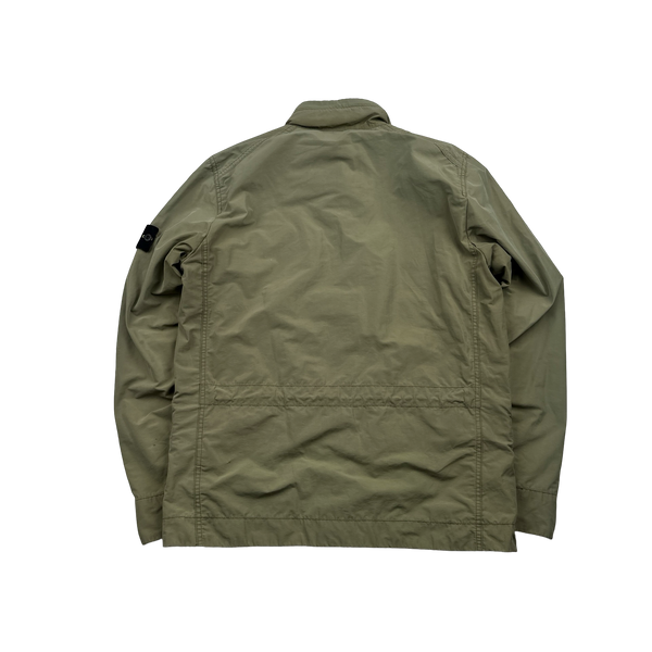 Stone Island 2017 Garment Dyed Micro Reps Field Jacket - Large