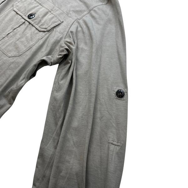 Stone Island 2011 Beige Cotton Shirt - Large
