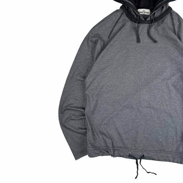 Stone Island 2011 Adjustable Lightweight Pullover Hoodie - Large
