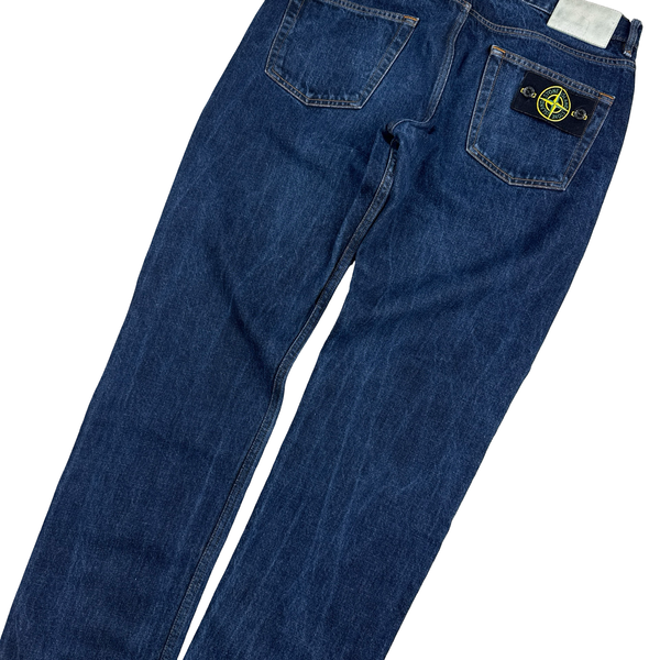 Stone Island 2018 Regular Fit Dark Denim Jeans - 32"