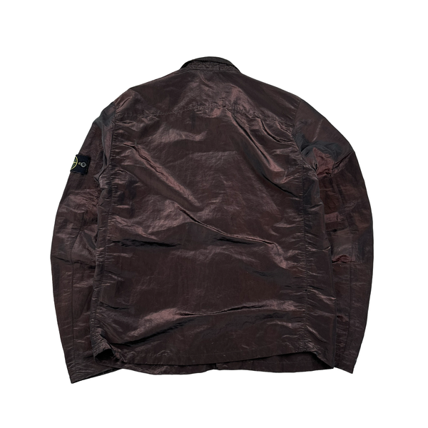Stone Island 2016 Dark Red Weft Overshirt - XL