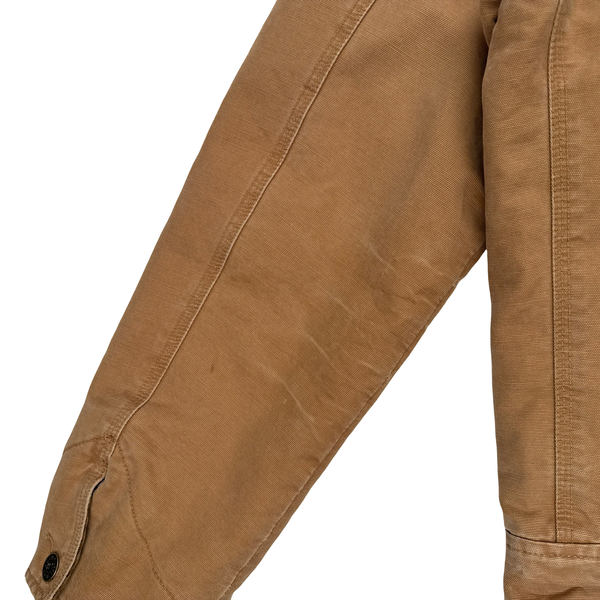 Ralph Lauren Vintage Work Harrington Fleece Lined Bomber Jacket - Large