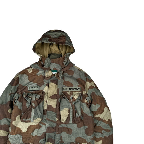 Adidas Spezial X CP Company RARE Camo Down Lined Jacket - Small