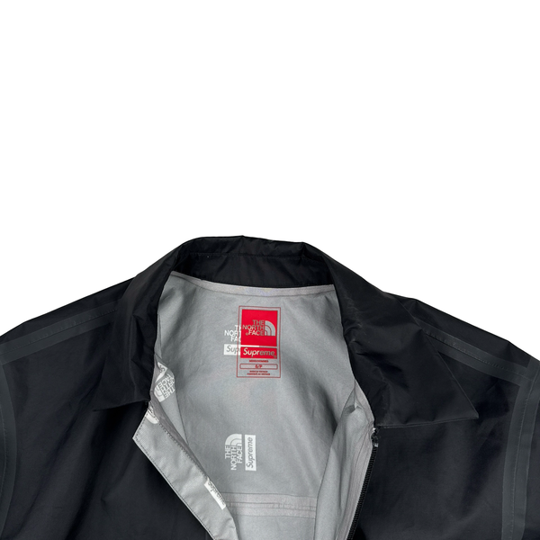 Supreme X North Face Black Spellout Summit Series Waterproof Jacket - Small