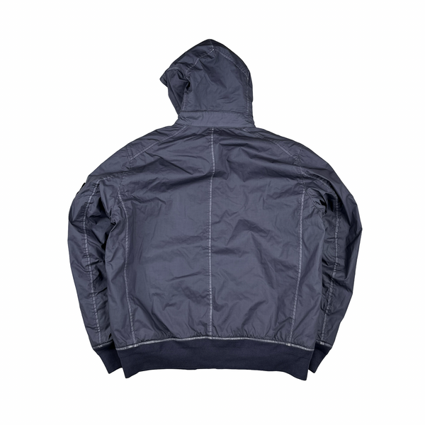 Stone Island 2015 Lavender Purple Mussola Gommata Quilted Jacket - XXL