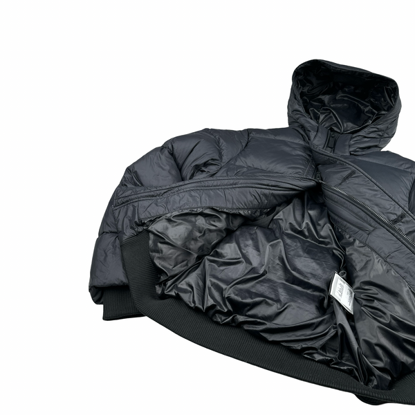 Canada Goose Ventoux Black Down Hooded Jacket - Small