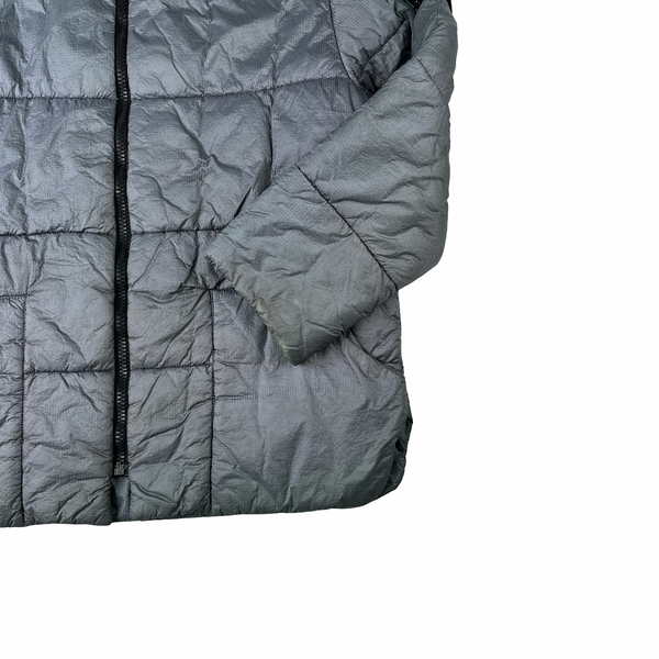 Stone Island 1995 Vintage Down Filled Blue Zipped Jacket - XL