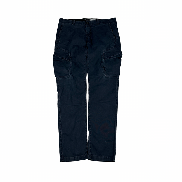 Stone Island 2016 Navy Sk Cargo Trousers - 36"