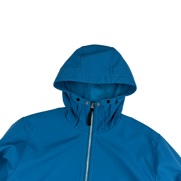 Stone Island 2018 Light Blue Soft Shell Jacket - Medium