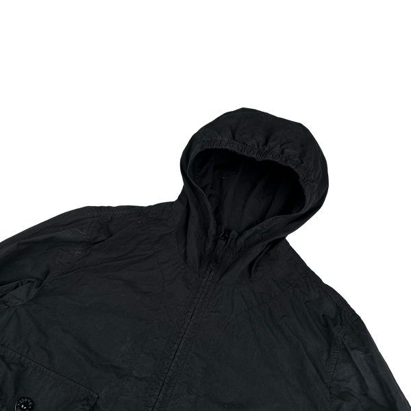 Stone Island 2020 Black Junior Lightweight Polycotton Jacket - Age 14