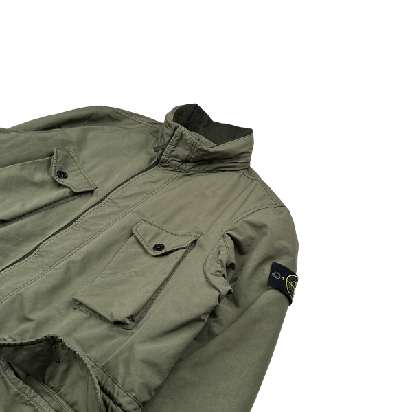 Stone Island 2018 Khaki David TC Primaloft Multipocket Jacket - 3XL