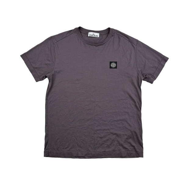 Stone Island 2019 Purple Cotton T Shirt - Medium