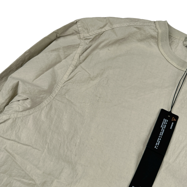 Stone Island 2019 Tan Ghost Piece Cotton Resin Pullover Jumper - XL