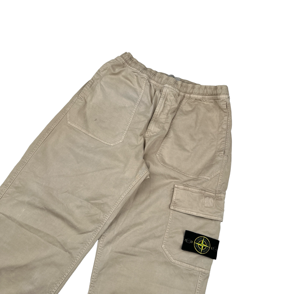 Stone Island 2023 Loose Fit Cargo Twill TC Trousers - 31"